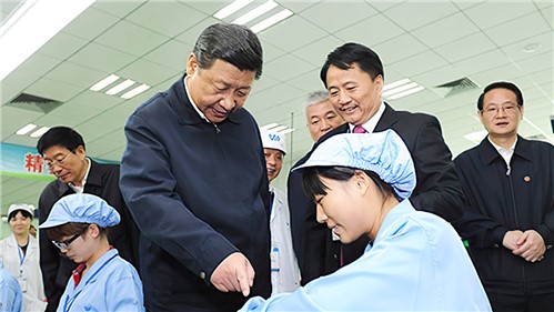 习近平总书记视察意昂娱乐