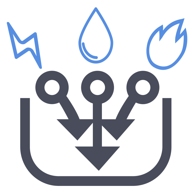 水电气热多种能耗